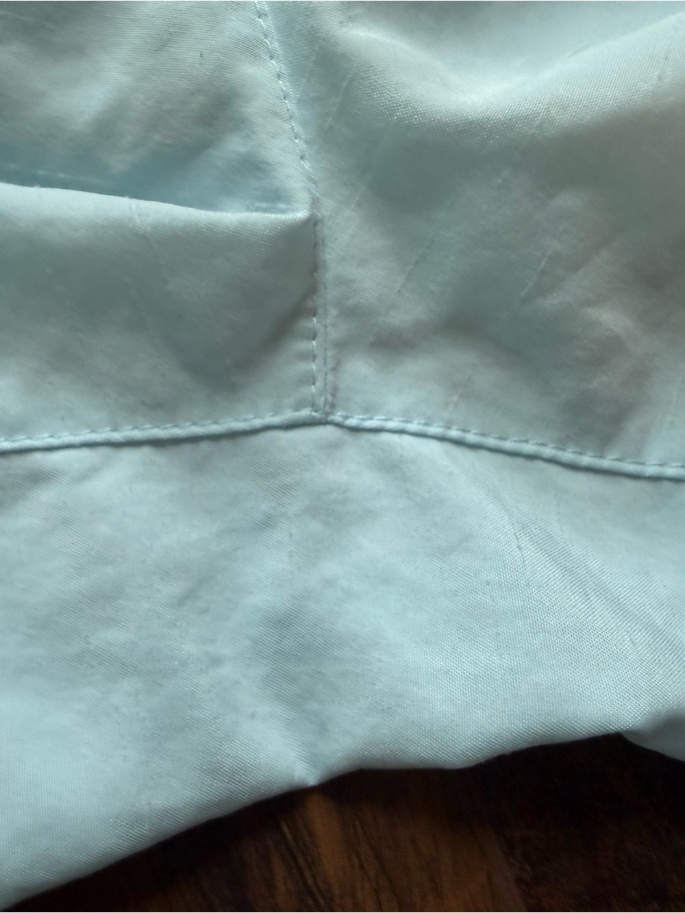Nike Dri Fit Light / Ice Blue Performance Lined Running Shorts, XS - Picture 4 of 8